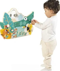 Janod Tropic - Crocodile Activity Board- Aktivitetslegetøj