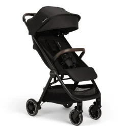 Nuna TRVL - Caviar (2024)- Klapvogne Med Flade Sæder