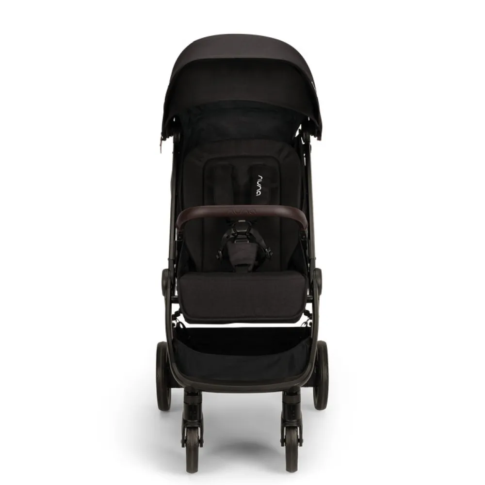Nuna TRVL LX - caviar- Klapvogne Med Flade Sæder