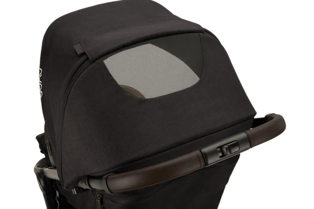 Nuna TRVL LX - caviar- Klapvogne Med Flade Sæder