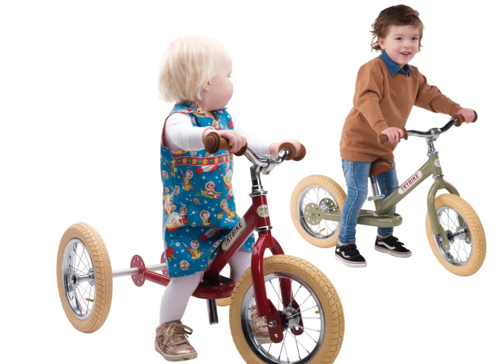 Trybike 3-Hjul, Vintage Blå- Løbecykler & Cykler