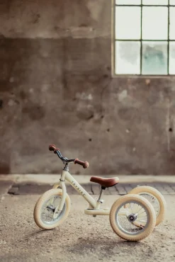 Trybike 3-Hjul, Vintage Creme- Løbecykler & Cykler