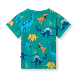 Småfolk T-shirt - Teal- T-Shirts & Toppe
