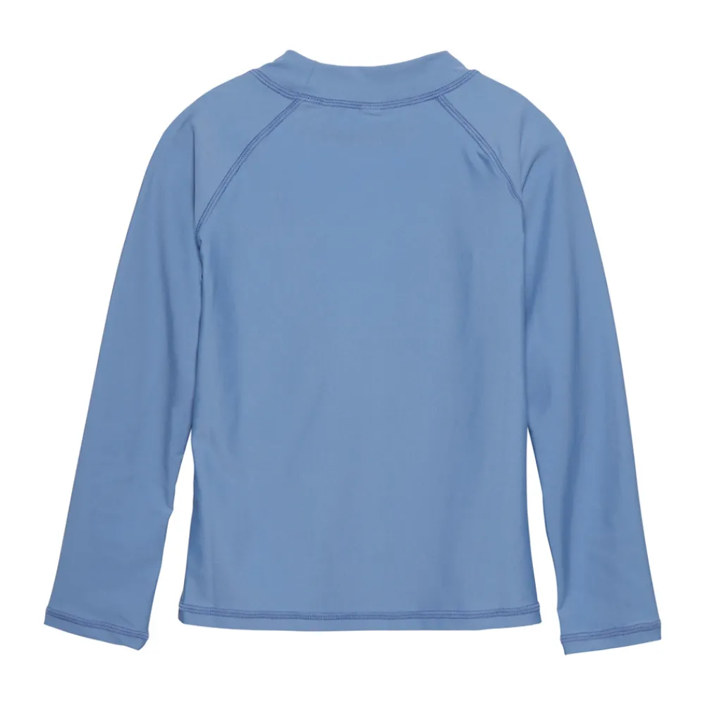 Color Kids T-shirt langærmet - Coronet Blue- Badeshorts & Bluser
