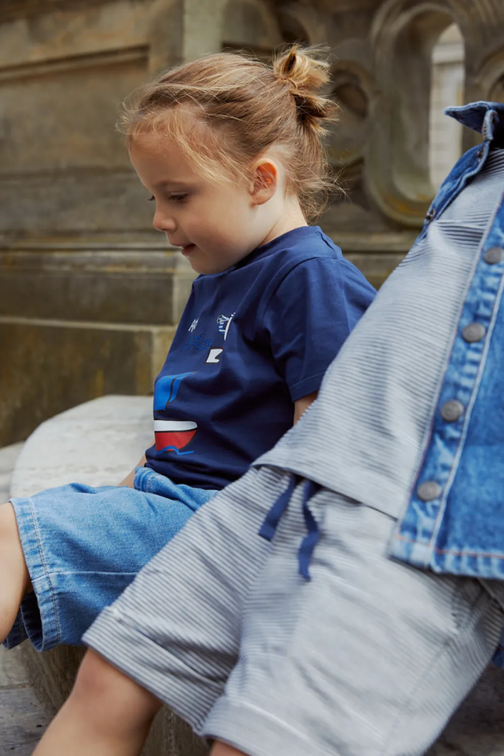 Copenhagen Colors T-shirt m. print - NAVY- T-Shirts & Toppe