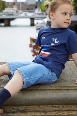 Copenhagen Colors T-shirt m. print - NAVY- T-Shirts & Toppe