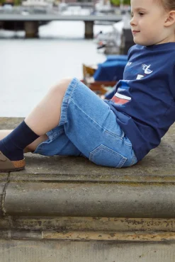 Copenhagen Colors T-shirt m. print - NAVY- T-Shirts & Toppe