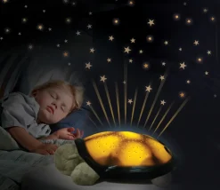 Cloudb Twilight Turtle, Mocha-Børn Lamper