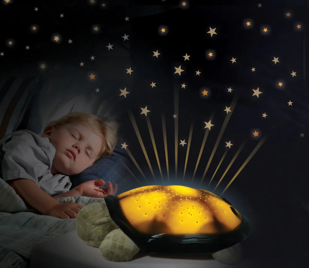 Cloudb Twilight Turtle, Mocha-Børn Lamper