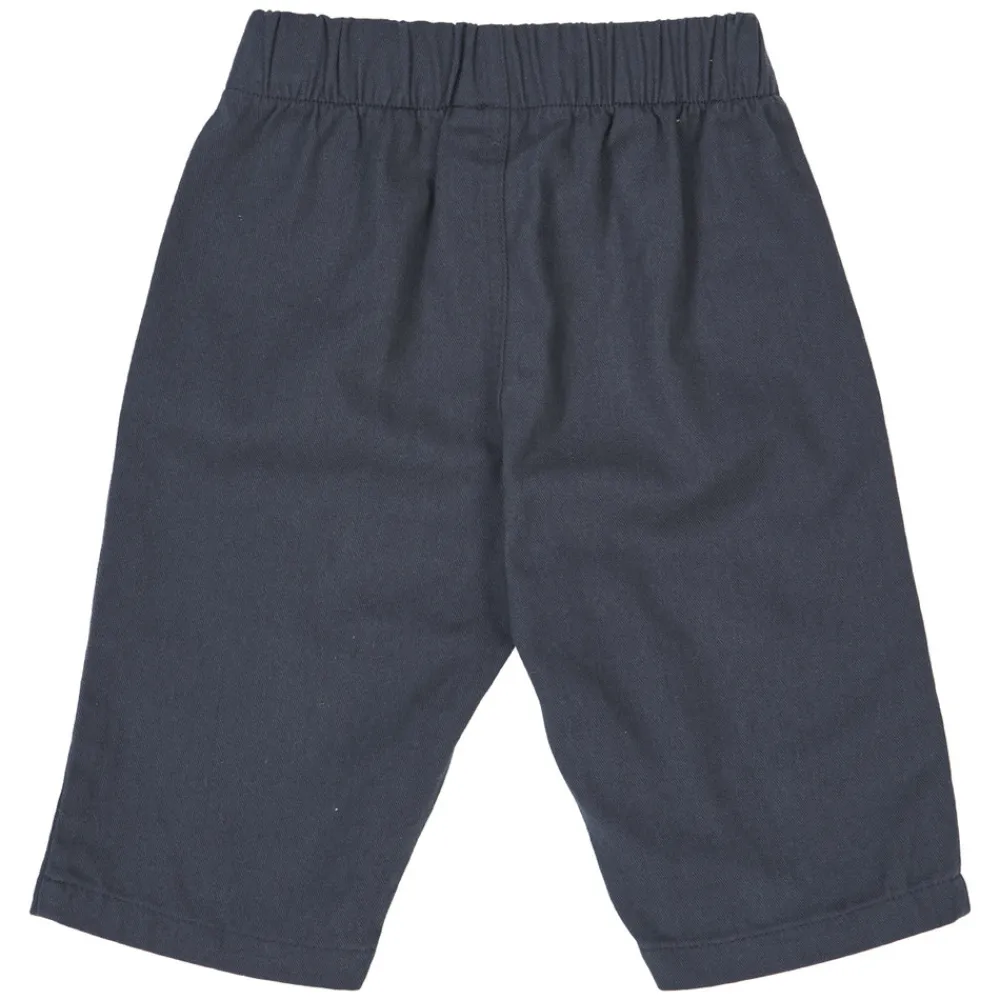 Müsli Twill Bukser - Night blue- Bukser