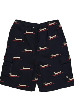 Copenhagen Colors Twill shorts m. lomme - NAVYSTRIPE- Shorts