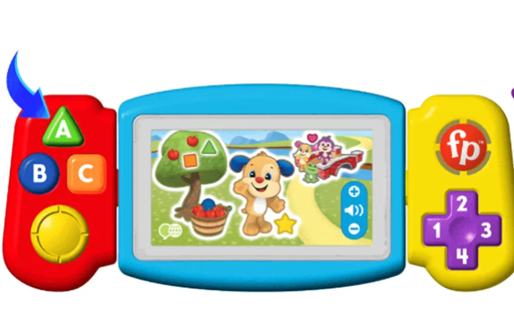 Fisher-Price Twist & Learn Gamer Nordics- Legetelefoner & -Tablets