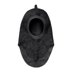 HUTTEliHUT Uld Balaclava - Dark grey melange- Elefanthuer & Huer|Uldhuer, Uldvanter & Uldfutter