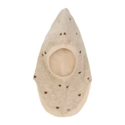 HUTTEliHUT Uld Balaclava - Sand melange- Elefanthuer & Huer|Uldhuer, Uldvanter & Uldfutter