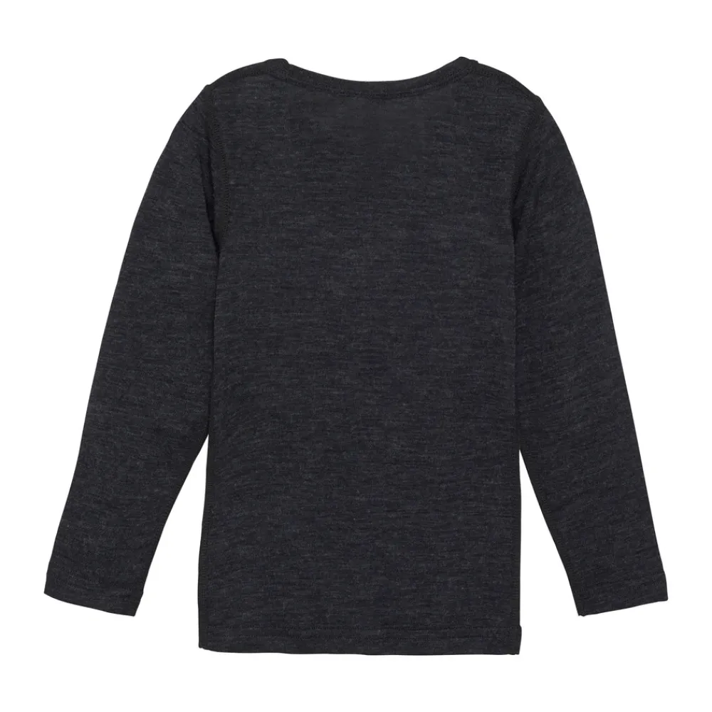 BeKids Uld bluse LS - Sky Captain- Bluser|Uldoverdele