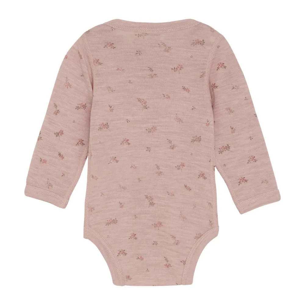 BeKids Uld Body Langærmet - Aop - 6340- Uldbodyer|Bodystocking Langærmet