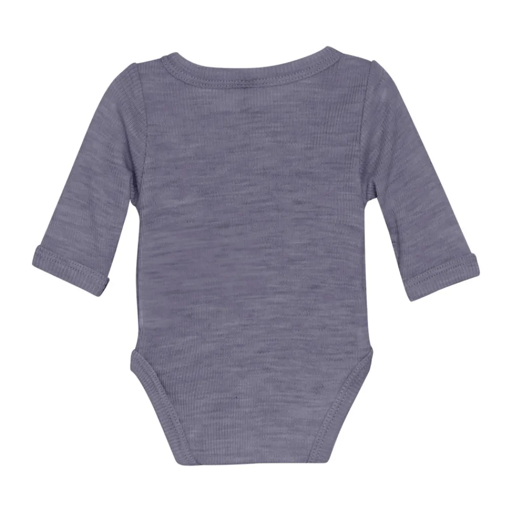 BeKids Uld Body Langærmet - Solid - 7910- Uldbodyer|Bodystocking Langærmet