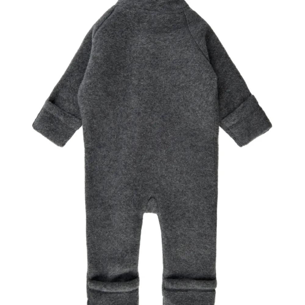 Mikk-Line Uld heldragt - Anthracite Melange- Køredragter|Ulddragter