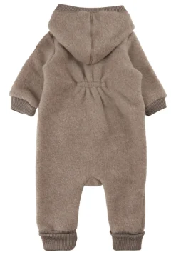 Mikk-Line Uld Heldragt m. Hætte - Melange denver- Køredragter|Ulddragter