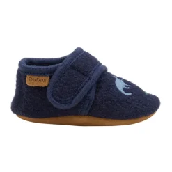 En Fant Uld hjemmesko m. broderi - 7790- Uld Hjemmesko