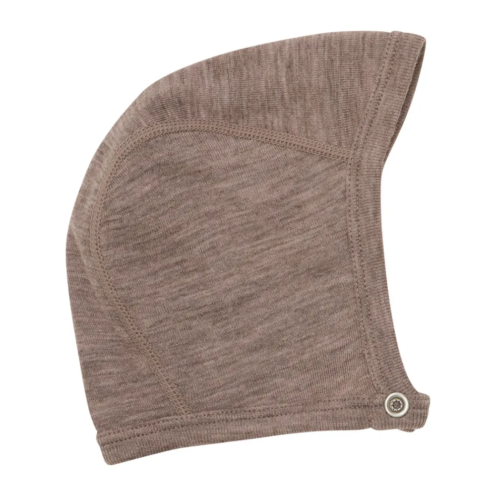 BeKids Uld hue - solid - Leafless Tree Melange- Babyhjelme|Uldhuer, Uldvanter & Uldfutter