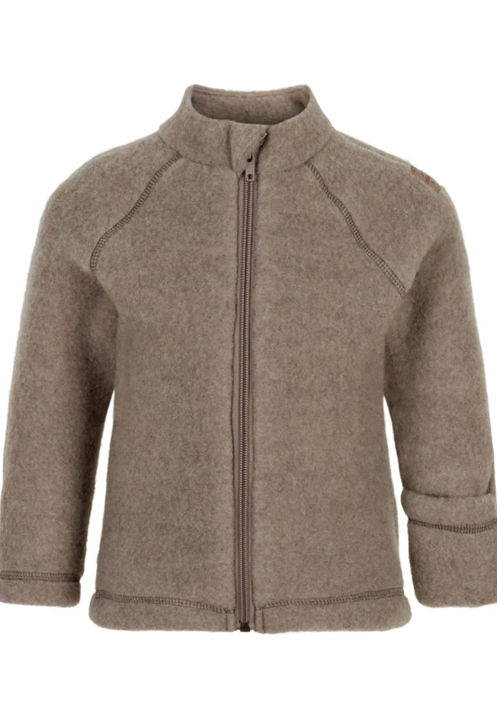 Mikk-Line Uld jakke - Melange denver- Cardigans, Veste & Trøjer|Uldoverdele