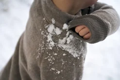 Mikk-Line Uld jakke - Melange denver- Cardigans, Veste & Trøjer|Uldoverdele