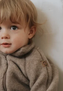 Mikk-Line Uld jakke - Melange denver- Cardigans, Veste & Trøjer|Uldoverdele