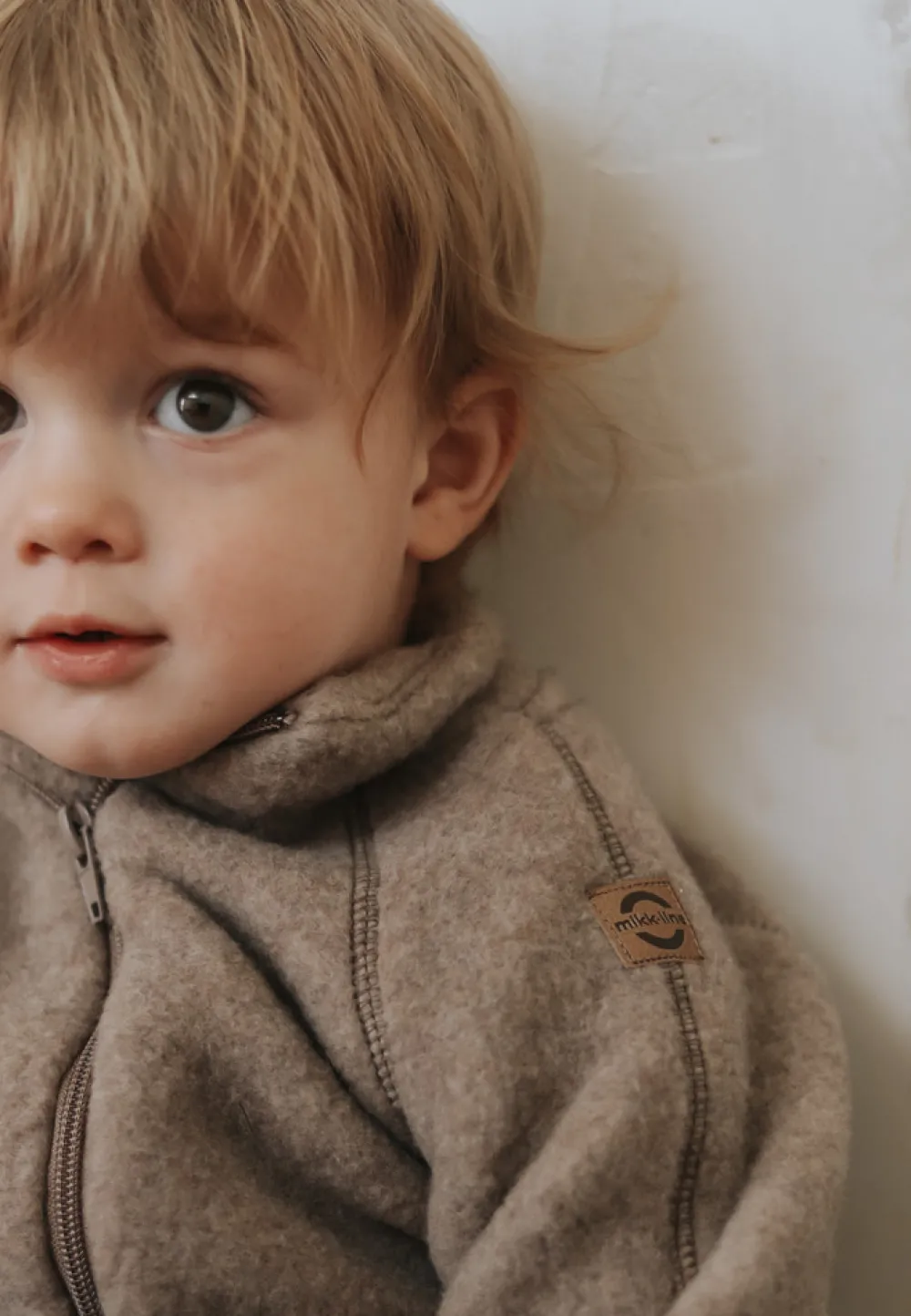 Mikk-Line Uld jakke - Melange denver- Cardigans, Veste & Trøjer|Uldoverdele