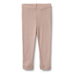 Wheat Uld Leggings Agi - Dry Rose- Uldunderdele|Leggings