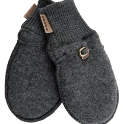 Mikk-Line Uld vanter - Anthracite Melange- Uldhuer, Uldvanter & Uldfutter