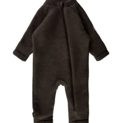 Mikk-Line Ulddragt - DARK BROWN MELANGE- Køredragter|Ulddragter