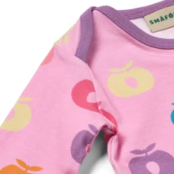 Småfolk Ulm Langærmet Body - Pink lilac- Bodystocking Langærmet