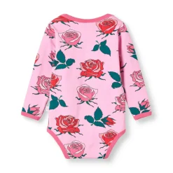 Småfolk Ulm Langærmet Body - Pink lilac- Bodystocking Langærmet