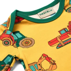 Småfolk Ulm Langærmet Body - Sunstruck- Bodystocking Langærmet