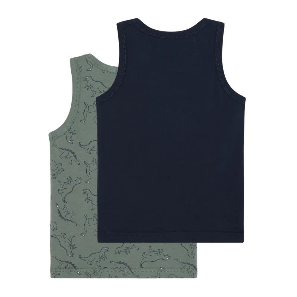 BeKids Undertrøje - 2 pak - Laurel Wreath- Undertøj