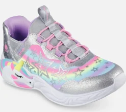 SKECHERS Unicorn Dreams Starry Lite - LVMT- Sneakers Med Lys