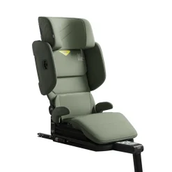 AXKID Up - Nordic Bloom Green- Autostole 100-150 Cm (4-12 År)