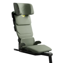 AXKID Up - Nordic Bloom Green- Autostole 100-150 Cm (4-12 År)