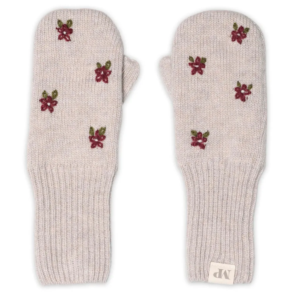 MP Denmark Uppsala Handsker - Beige Melange- Luffer & Vanter