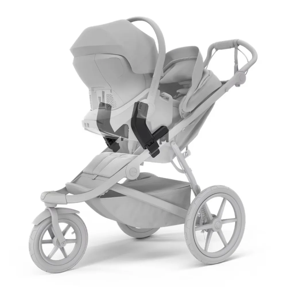 Thule Urban Glide3 Black- Klapvogne Med Flade Sæder