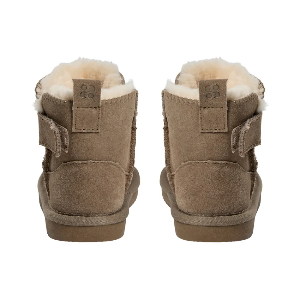 Sofie Schnoor Kids Vale Bamsestøvler - Dark sand- Overgangsstøvler