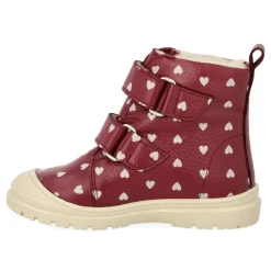 Angulus Vandafvisende TEX-støvle med hjerteprint - 3951- Vinterstøvler