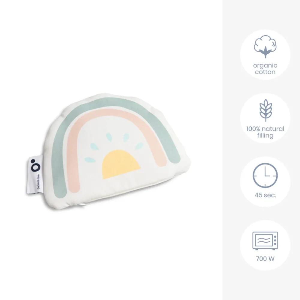 Doomoo Varmepude - Regnbue- Plejeartikler Til Baby