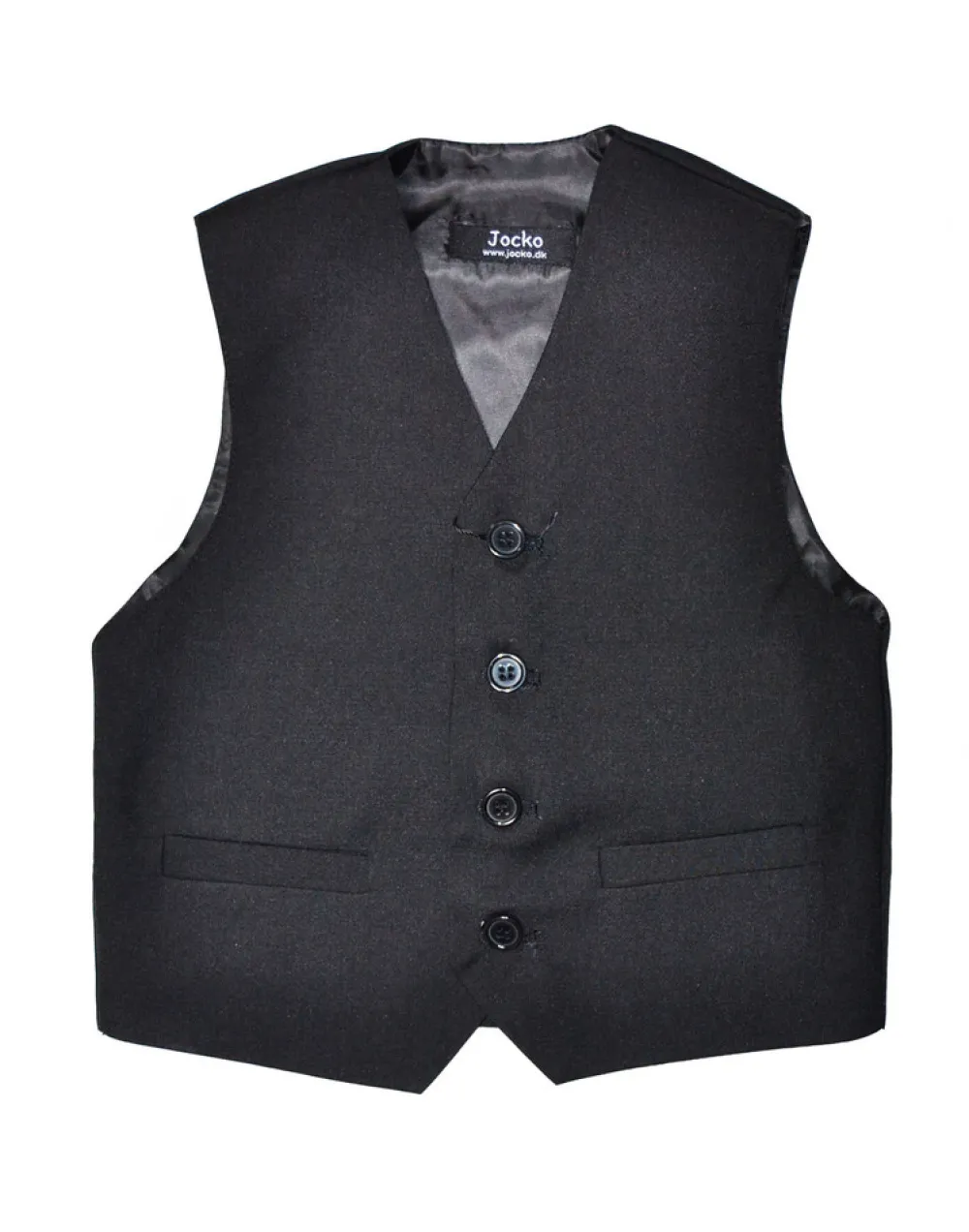 Jocko Vest - Sort- Cardigans, Veste & Trøjer