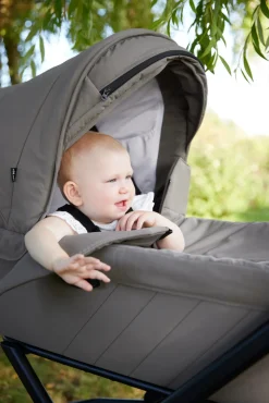 Odder Vida - Linen- Barnevogne Med Langt Liggemål