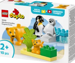 LEGO Duplo Vilde dyrefamilier: pingviner og løver 10442- Lego