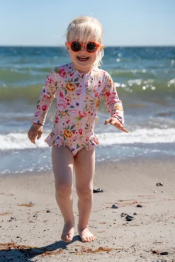 Filibabba Vilje – UV-dragt - LYSERØD- Badedragter & Bikinier