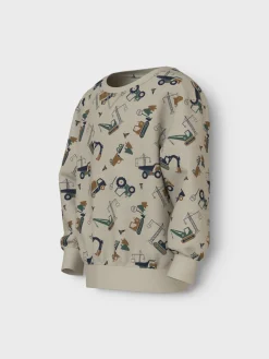 NAME IT Vimo Sweatshirt - ISLAND FOS- Cardigans, Veste & Trøjer