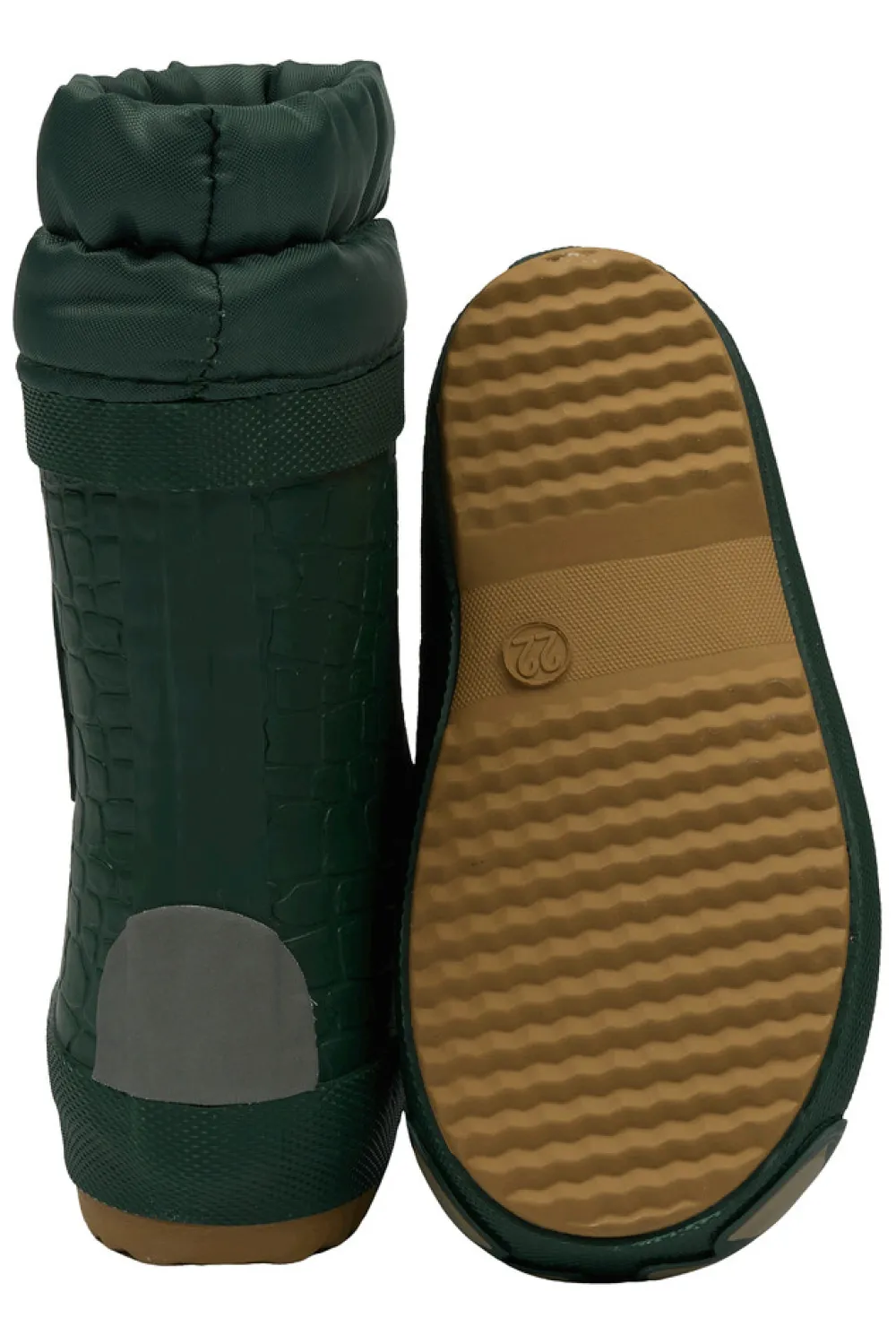 Mikk-Line Vinter Gummistøvle Dino - Darkest sprouse- Vinterstøvler